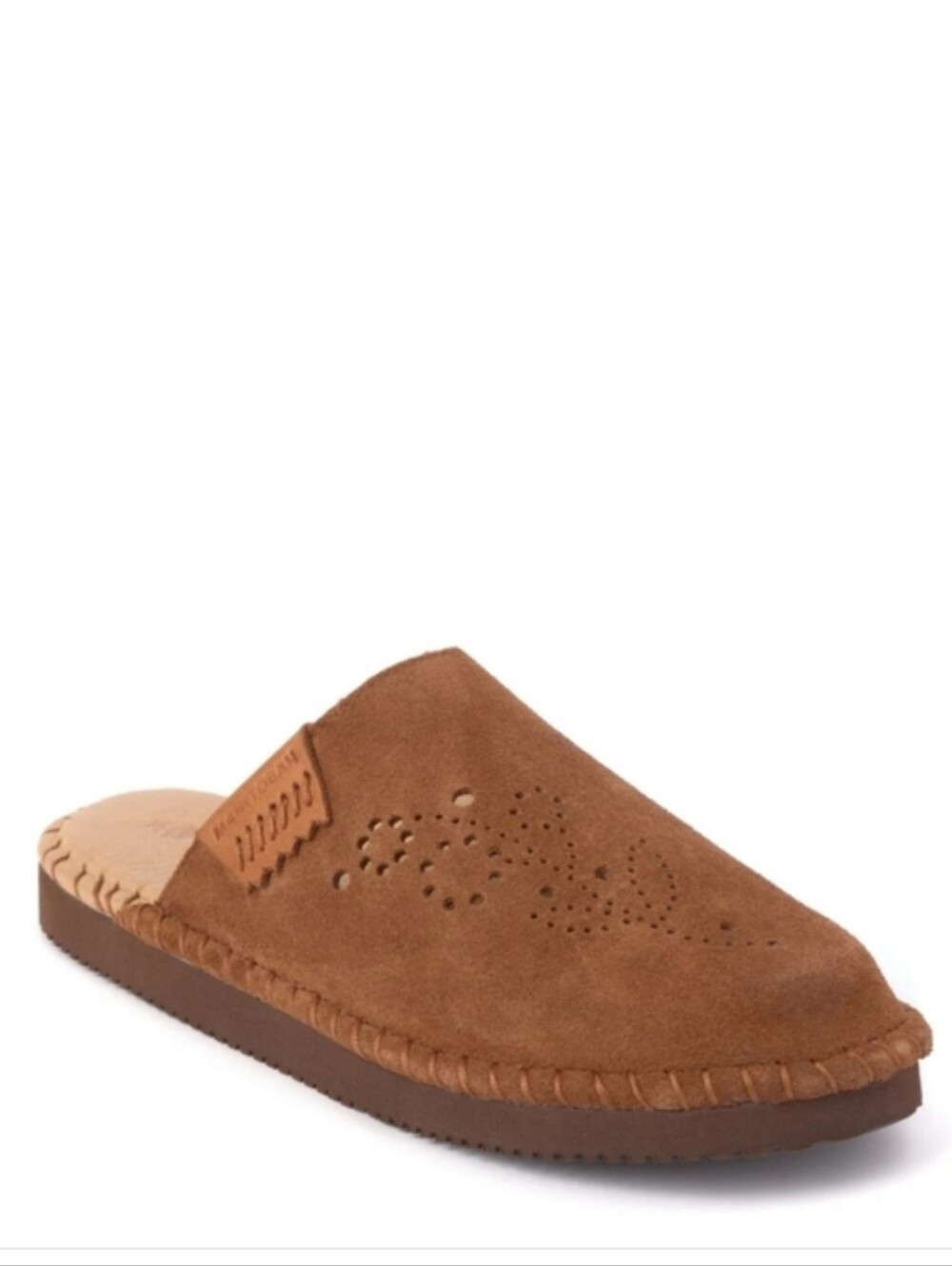 Manitobah Berry Clog Suede slide On shoes
